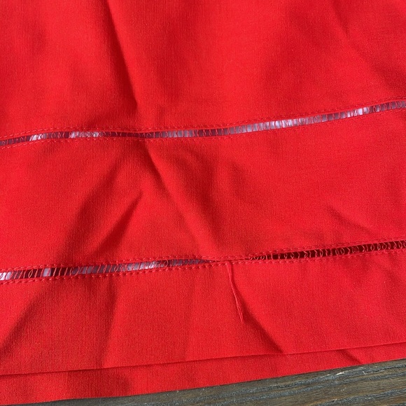 Piazza Sempione red wool sheath dress EUC size 42 - Picture 11 of 14